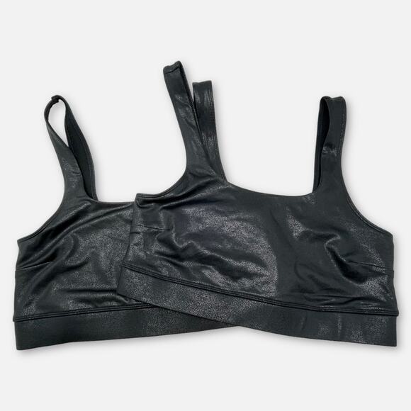 Jenni Intimates NWT Women's 2 Pack Seamless Square Neck Bralettes Shimmery XXL - Picture 1 of 6